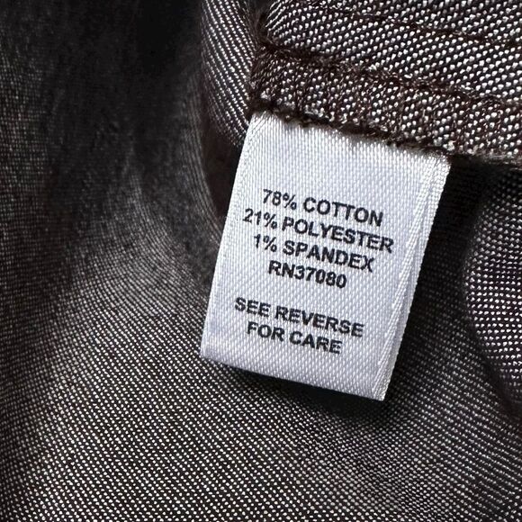 Cato Brown Regular 3/4 Sleeves Women's Blazer Size Medium | 63-46 - Picture 4 of 6